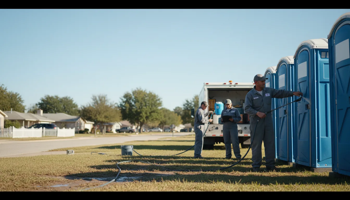 Long-Term Portable Toilet Rental in Binger, OK near me
